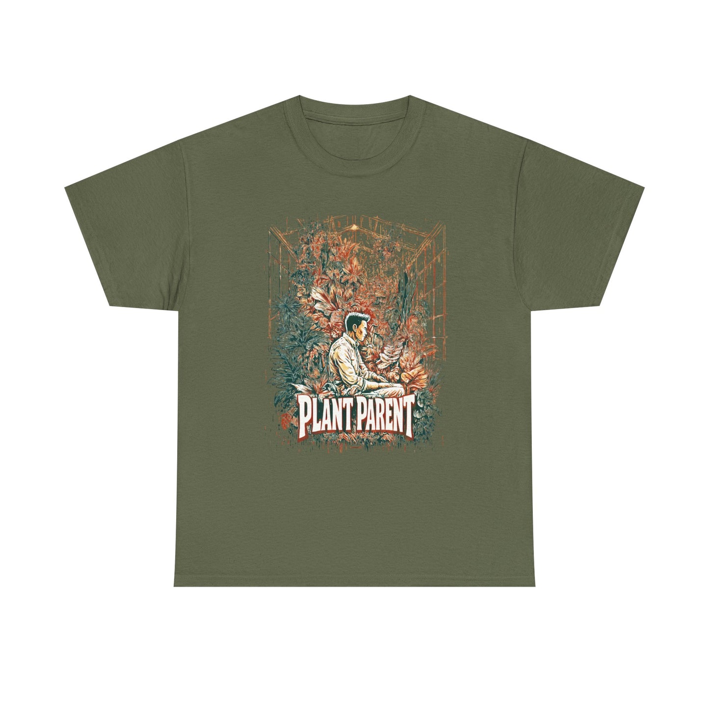 Plant Parent Botanical Tee — Greenhouse Graphic Garden Lover | Root to Peak