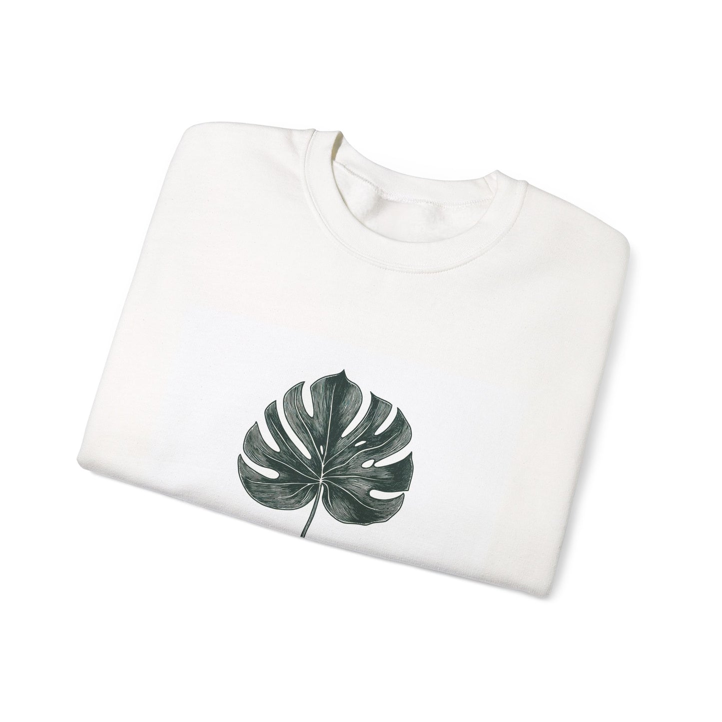 Leaf Me Alone Plant Crewneck — Funny Plant Lover Introvert | Root to Peak