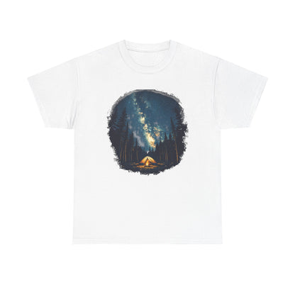 Camping Under the Stars Tee — Night Sky Milky Way Outdoor | Root to Peak
