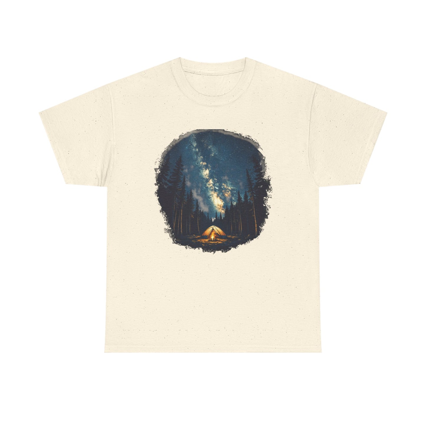 Camping Under the Stars Tee — Night Sky Milky Way Outdoor | Root to Peak
