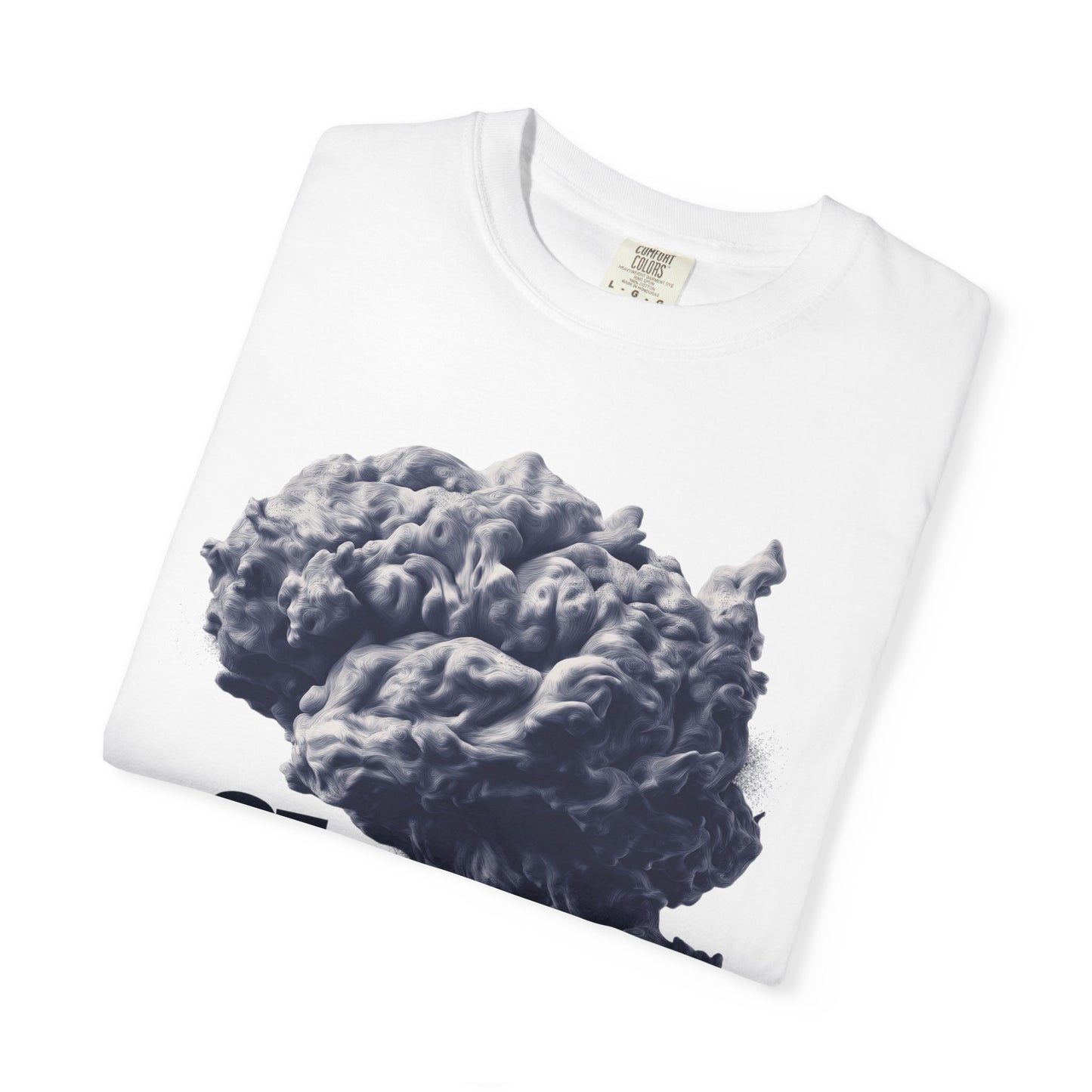 Flow State Smoke Brain Tee — Productivity Focus Graphic | Root to Peak