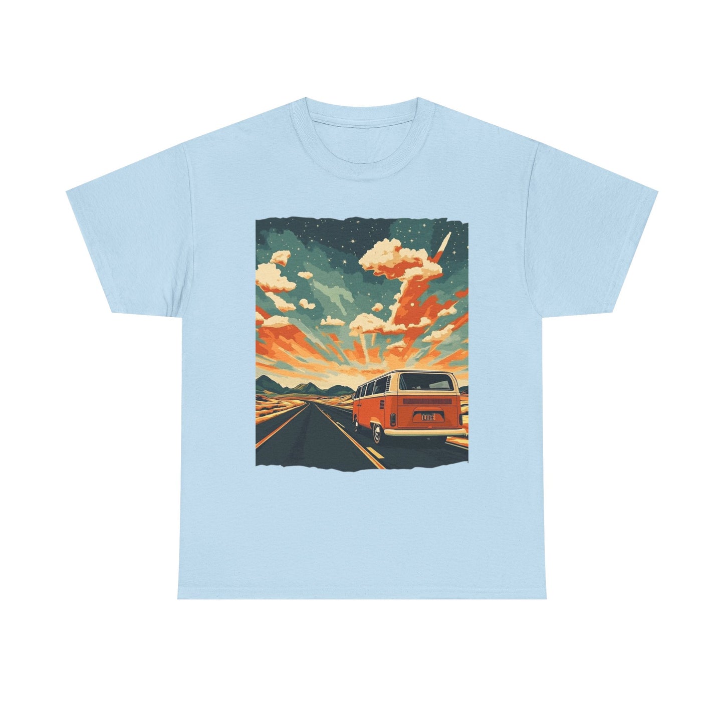 Van Life Adventure Graphic Tee — Road Trip Nomad Travel Gift | Root to Peak