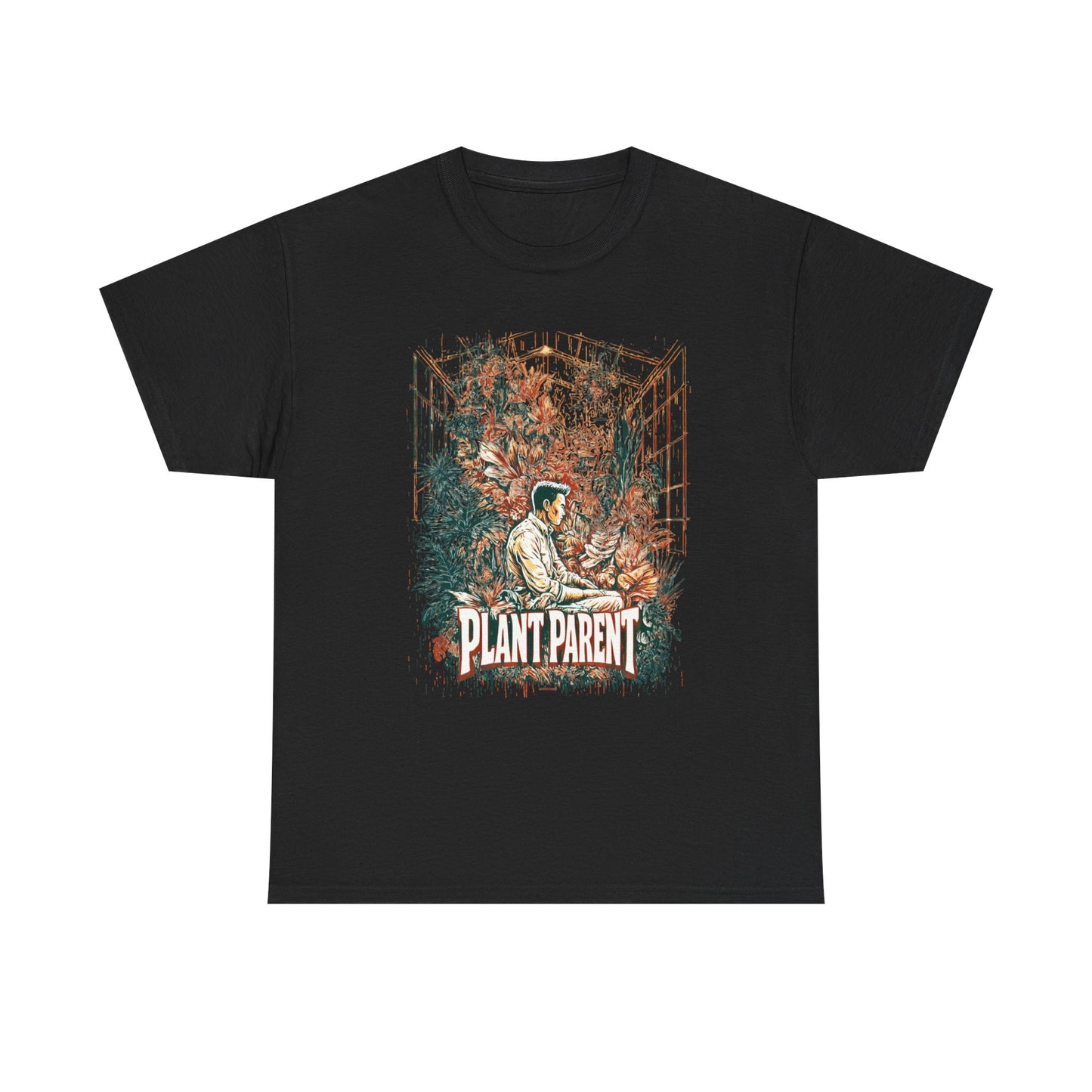 Plant Parent Botanical Tee — Greenhouse Graphic Garden Lover | Root to Peak