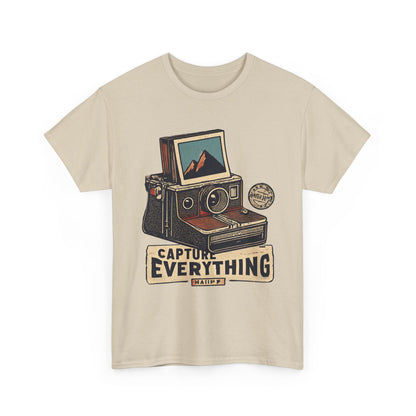 Capture Everything Camera Tee — Photographer Gift Vintage | Root to Peak