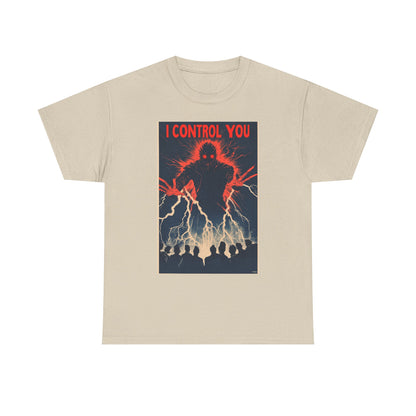I Control You Graphic Tee — Mind Control Brainwave Art T-Shirt | Root to Peak