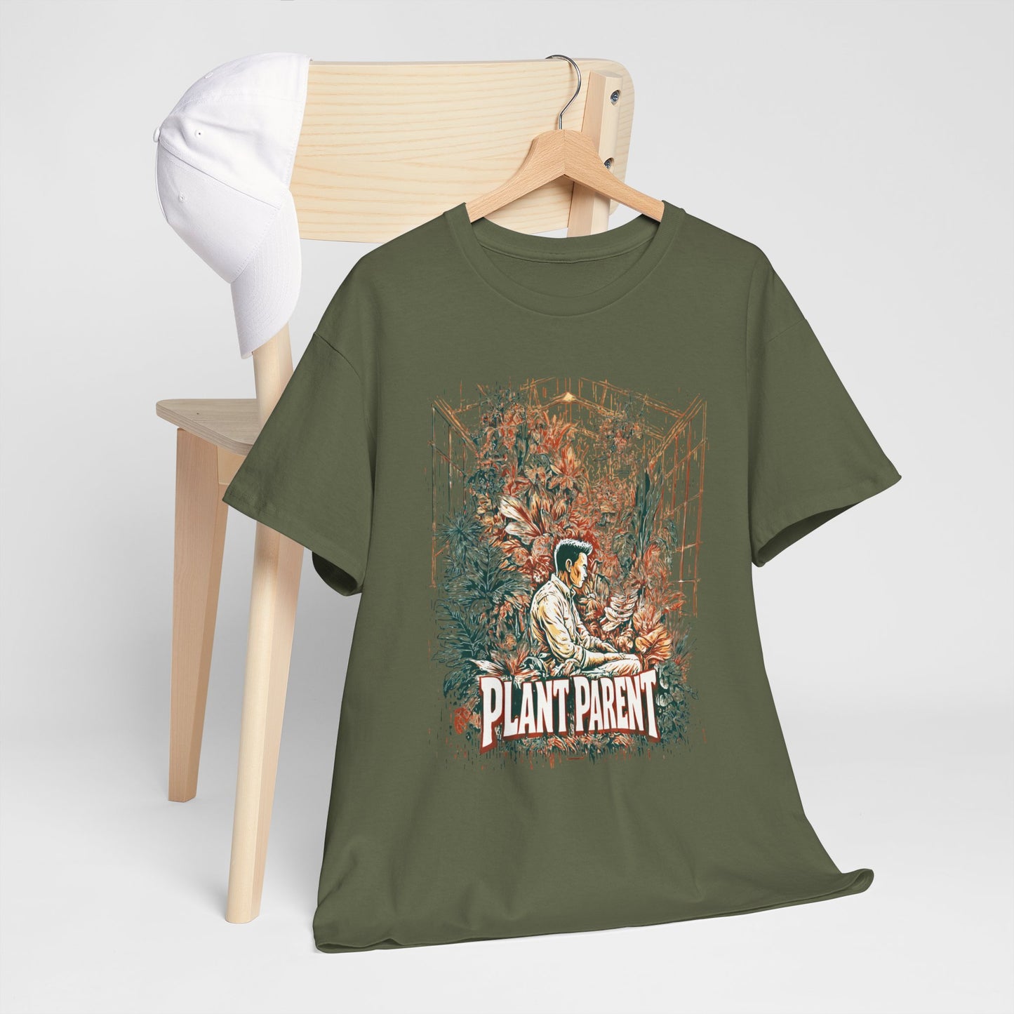 Plant Parent Botanical Tee — Greenhouse Graphic Garden Lover | Root to Peak