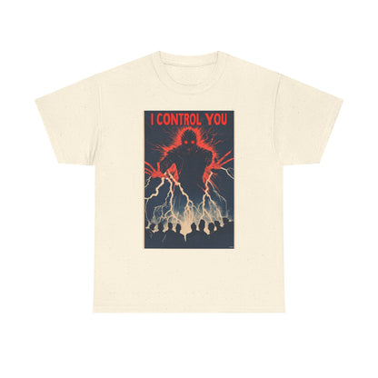 I Control You Graphic Tee — Mind Control Brainwave Art T-Shirt | Root to Peak