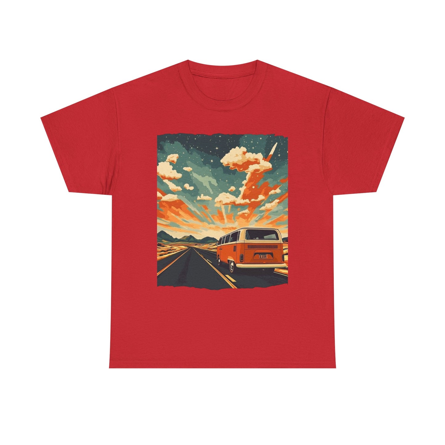 Van Life Adventure Graphic Tee — Road Trip Nomad Travel Gift | Root to Peak