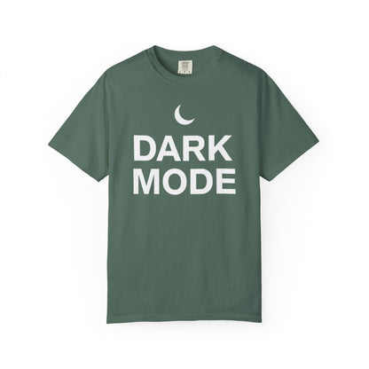 Dark Mode Moon Graphic Tee — Developer Night Owl Gift | Root to Peak