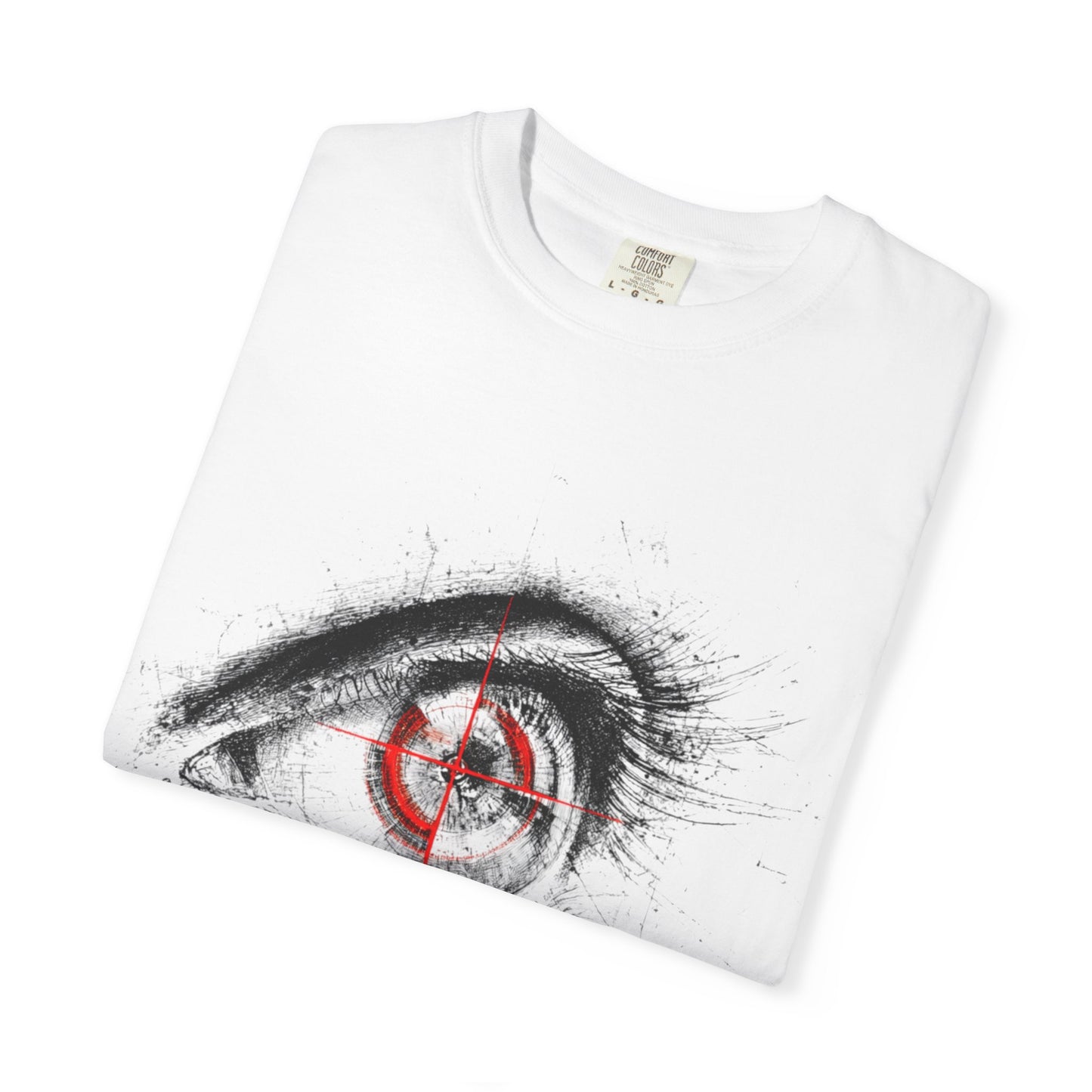 Locked In Eye Graphic Tee — Focus Mindset Athlete Gift | Root to Peak