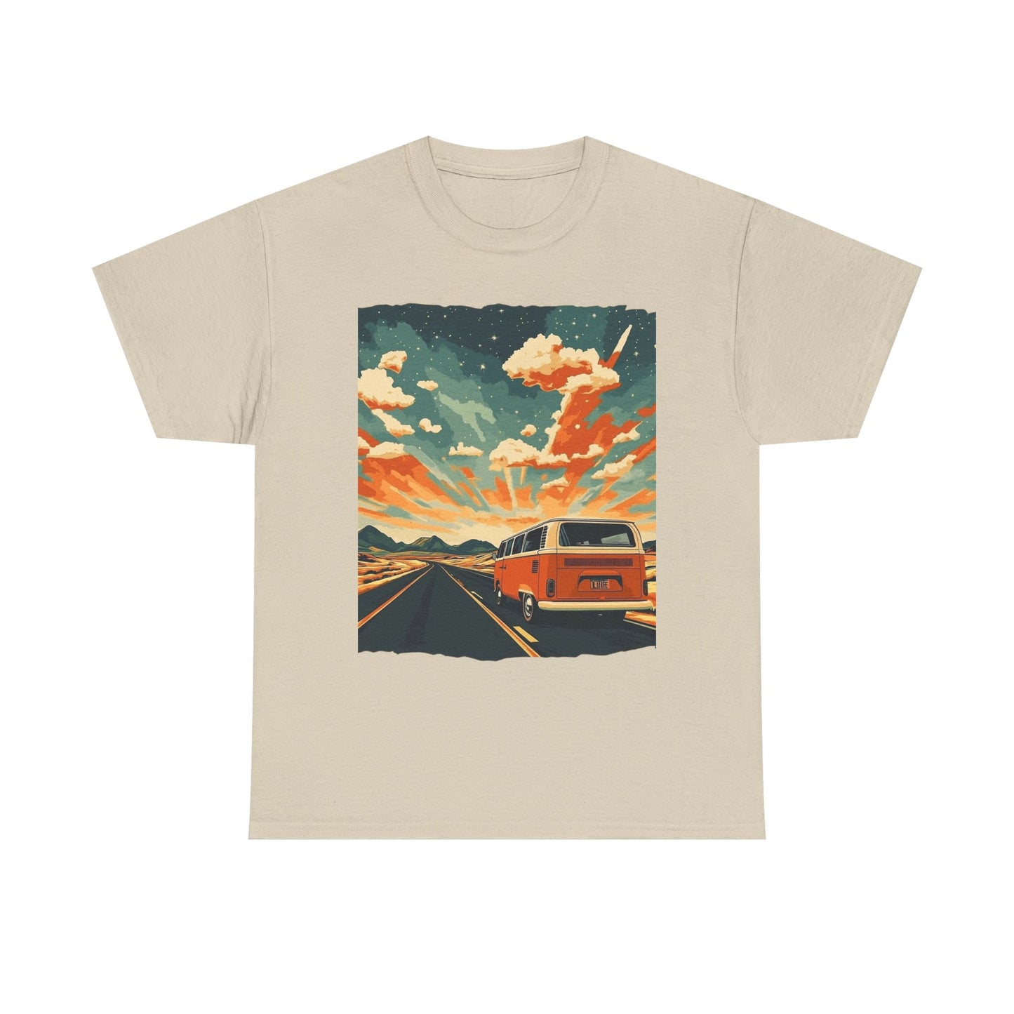 Van Life Adventure Graphic Tee — Road Trip Nomad Travel Gift | Root to Peak