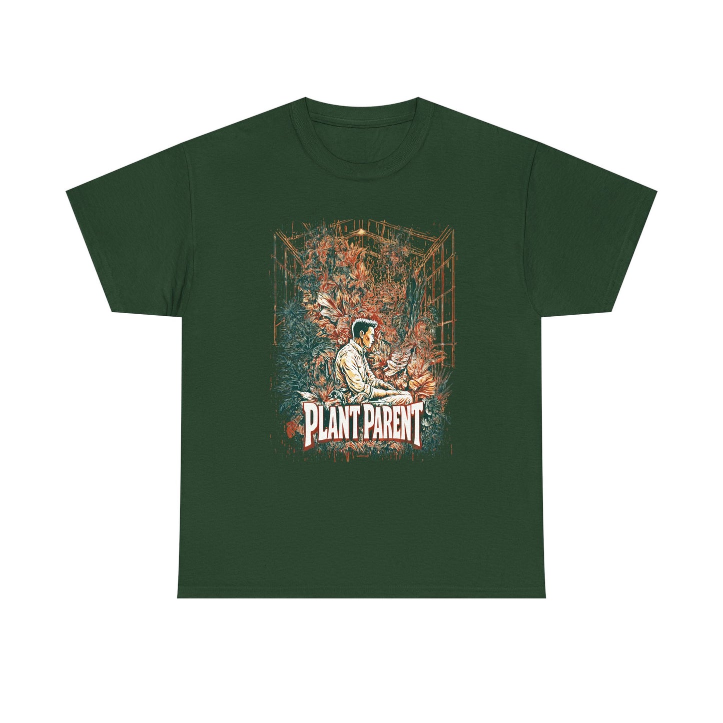Plant Parent Botanical Tee — Greenhouse Graphic Garden Lover | Root to Peak