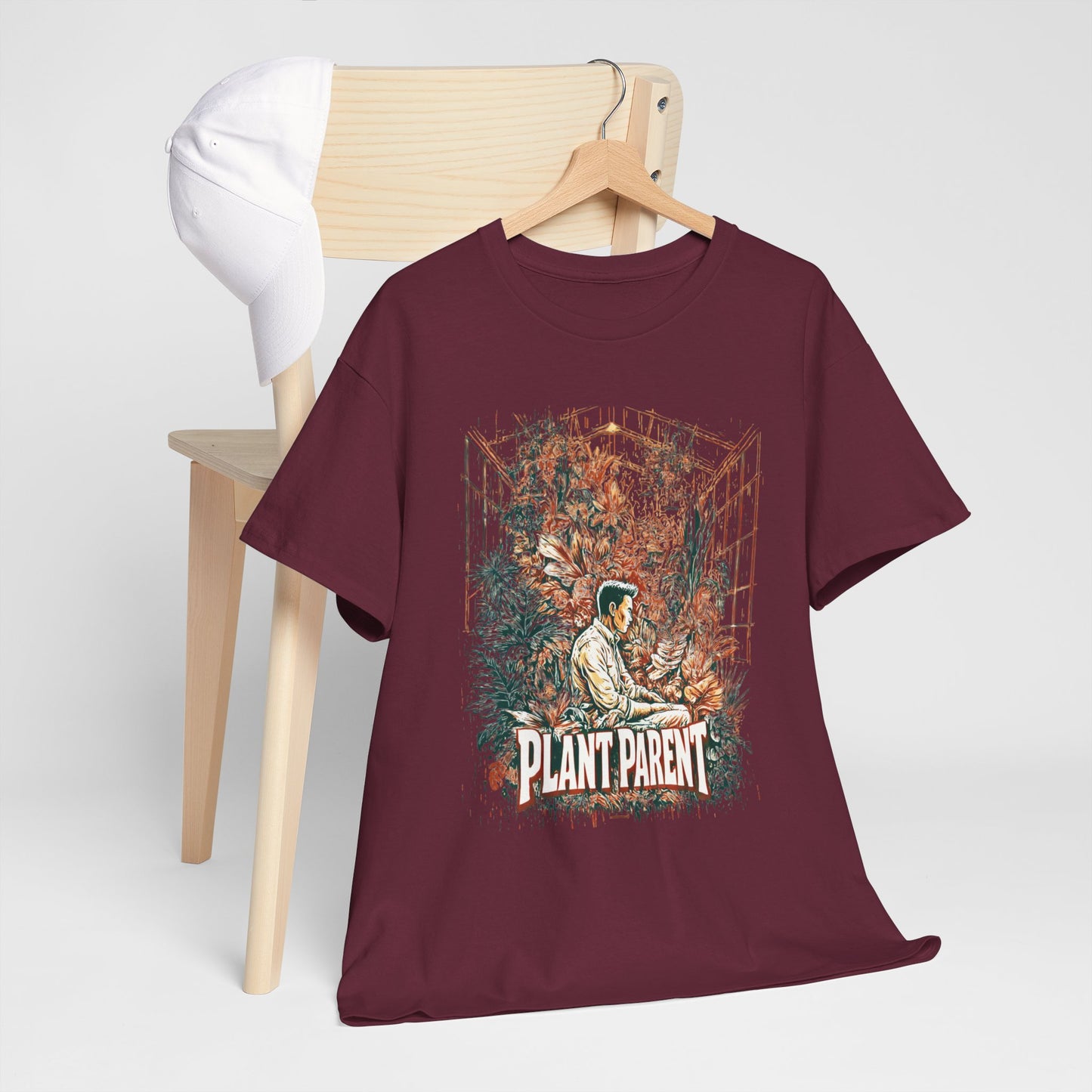Plant Parent Botanical Tee — Greenhouse Graphic Garden Lover | Root to Peak