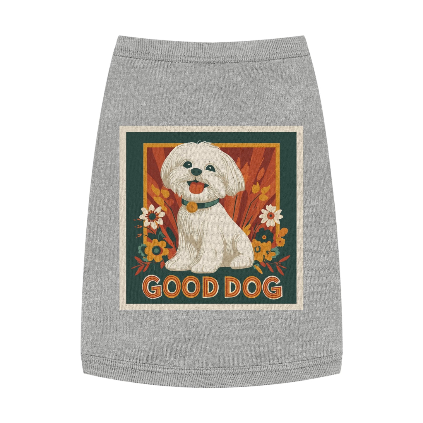 Good Dog Vintage Floral Tank — Pet Lover Gift Dog Mom | Root to Peak