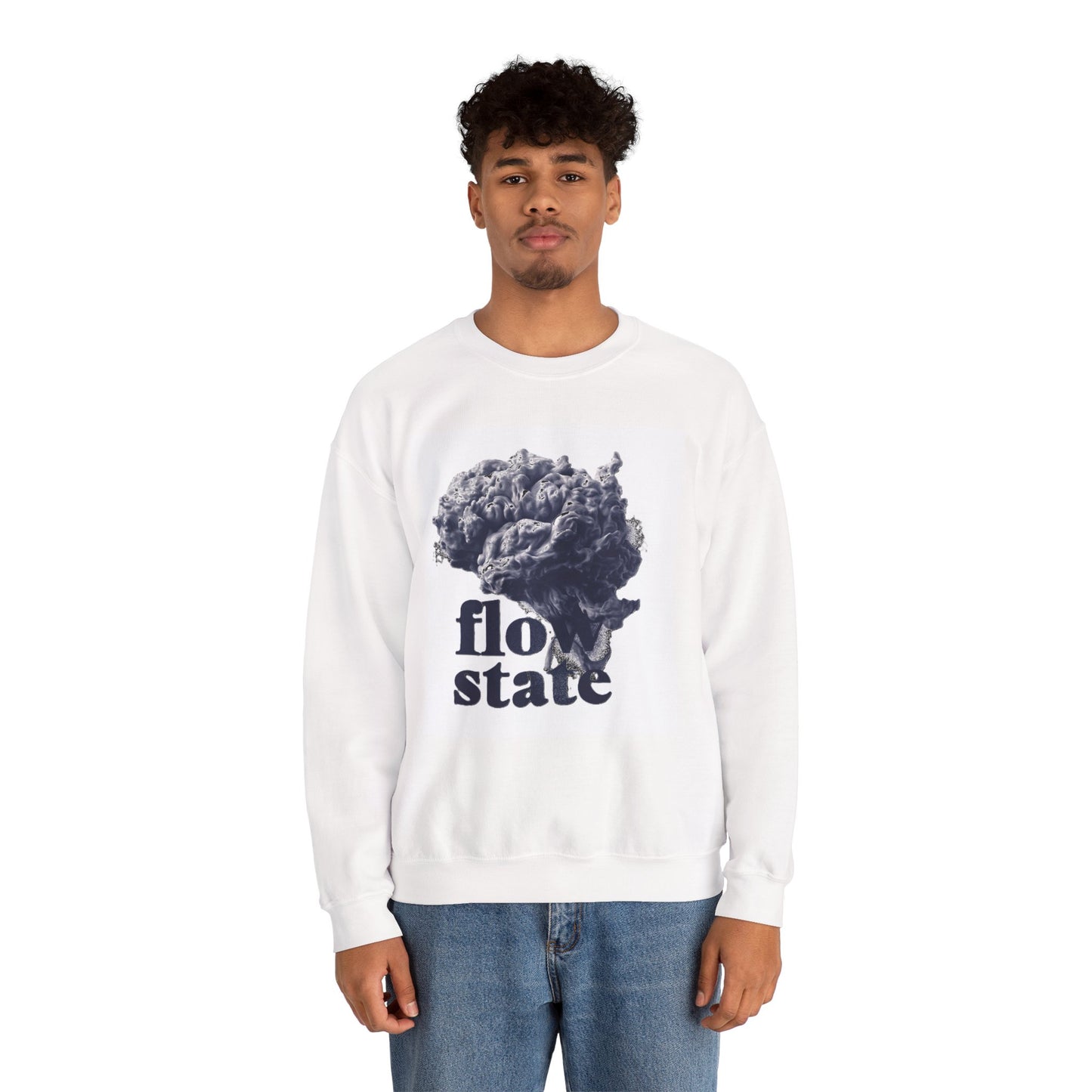 Flow State Crewneck Sweatshirt — Deep Work Focus Gift | Root to Peak
