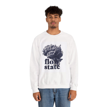 Flow State Crewneck Sweatshirt — Deep Work Focus Gift | Root to Peak