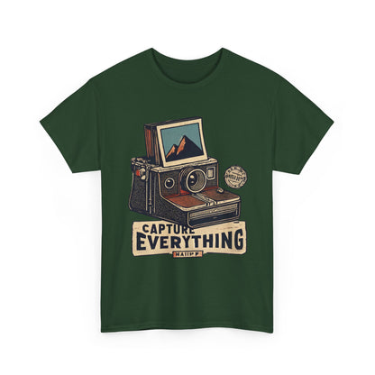 Capture Everything Camera Tee — Photographer Gift Vintage | Root to Peak