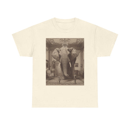 Elephant in the Room Graphic Tee — Funny Idiom Gift | Root to Peak