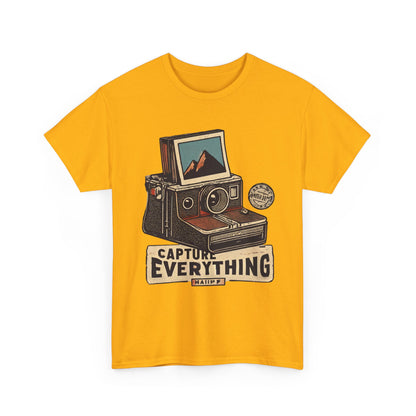 Capture Everything Camera Tee — Photographer Gift Vintage | Root to Peak