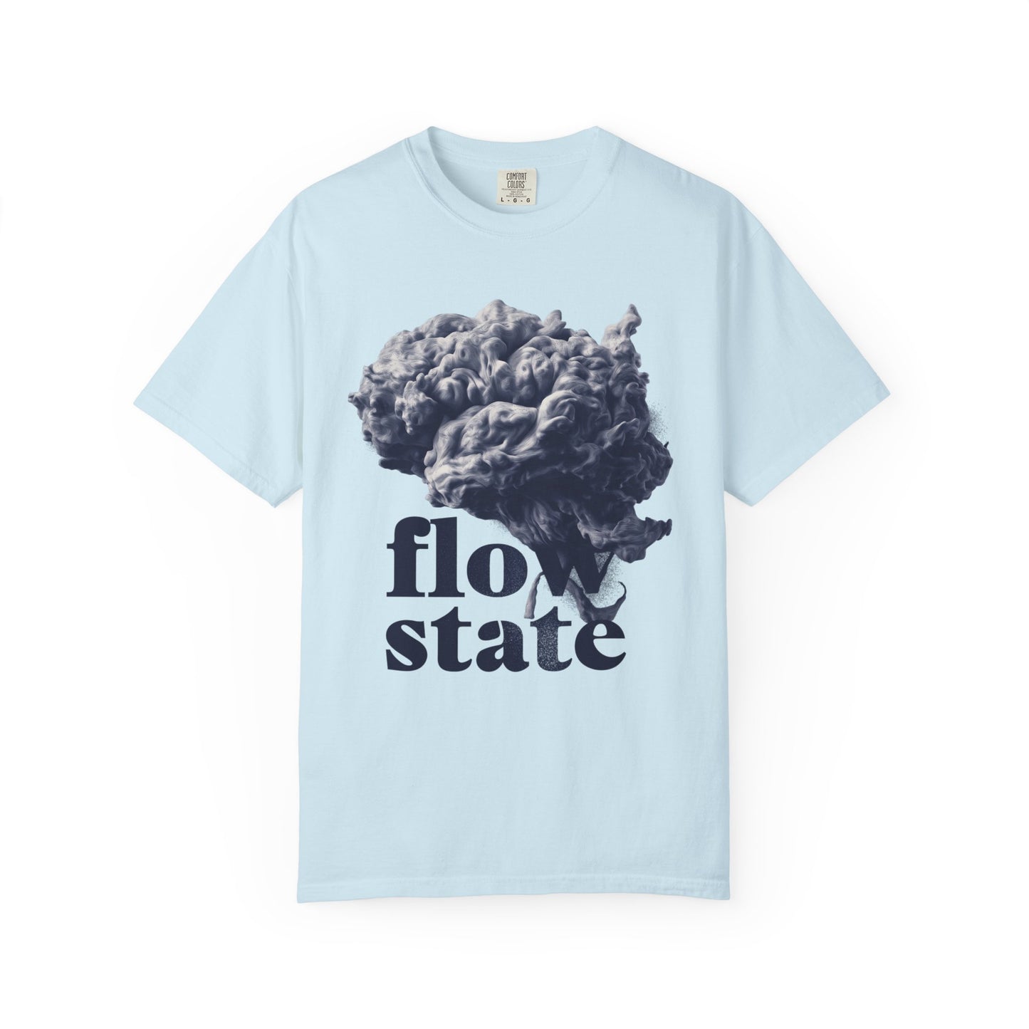 Flow State Smoke Brain Tee — Productivity Focus Graphic | Root to Peak