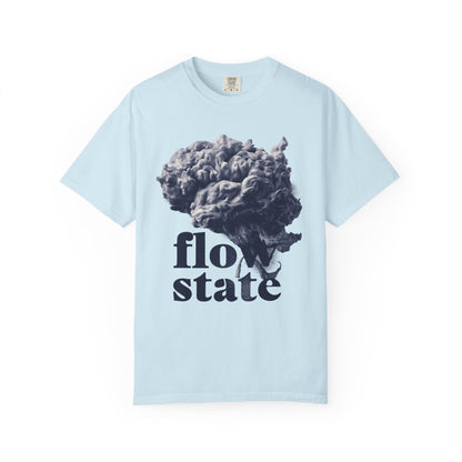 Flow State Smoke Brain Tee — Productivity Focus Graphic | Root to Peak