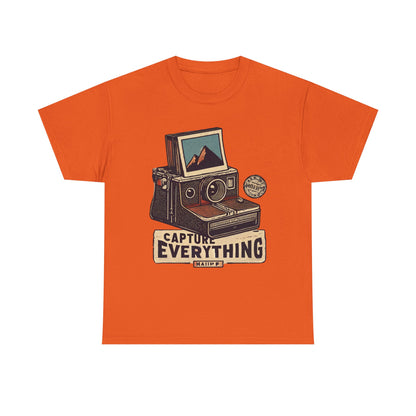 Capture Everything Camera Tee — Photographer Gift Vintage | Root to Peak