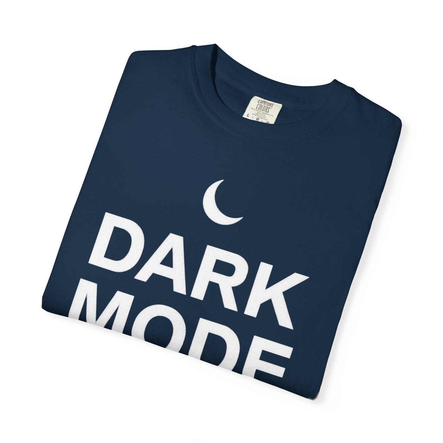 Dark Mode Moon Graphic Tee — Developer Night Owl Gift | Root to Peak