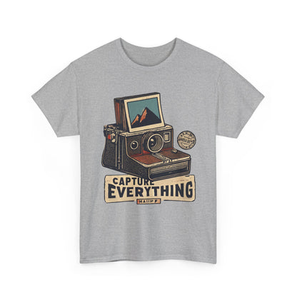 Capture Everything Camera Tee — Photographer Gift Vintage | Root to Peak