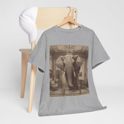 Elephant in the Room Graphic Tee — Funny Idiom Gift | Root to Peak