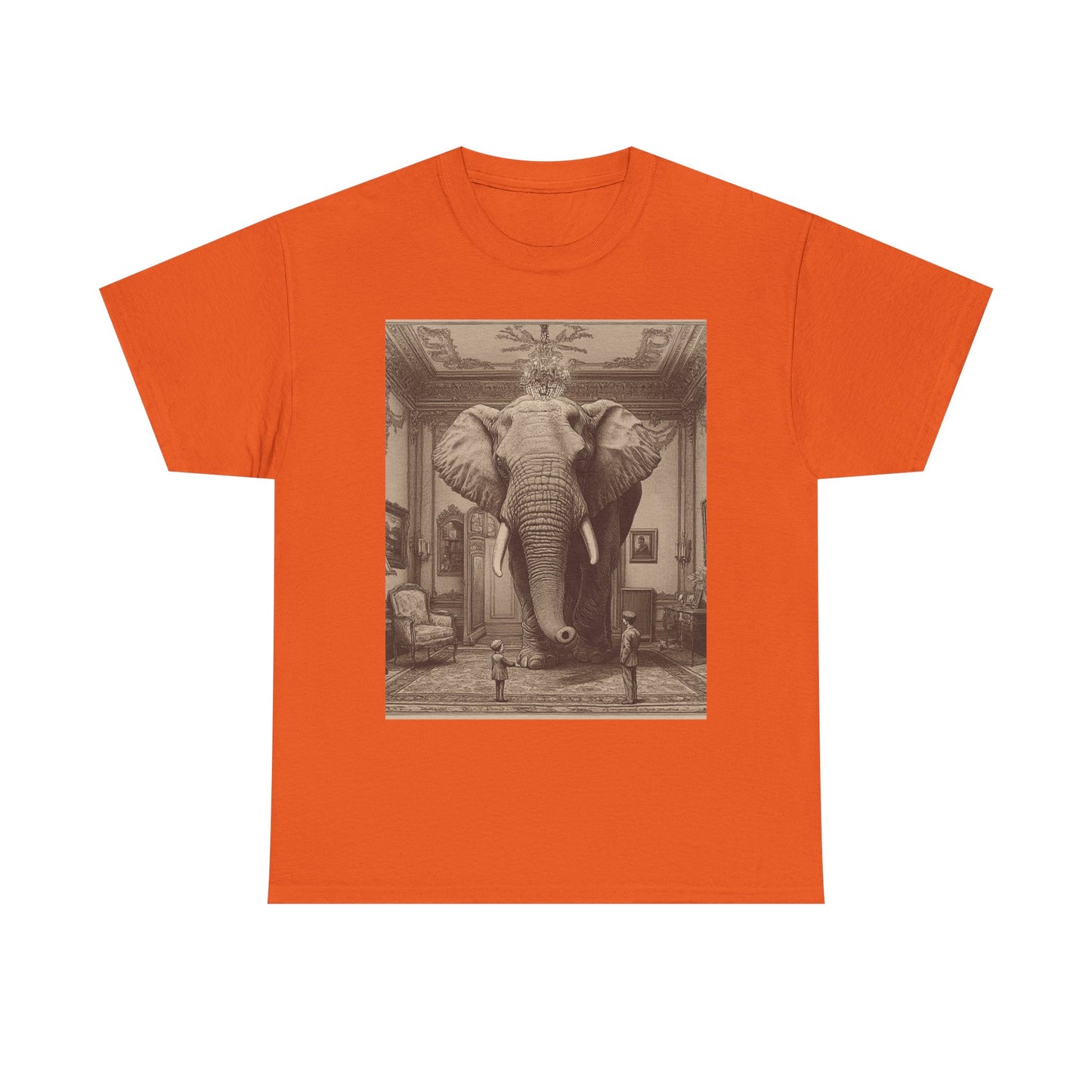 Elephant in the Room Graphic Tee — Funny Idiom Gift | Root to Peak