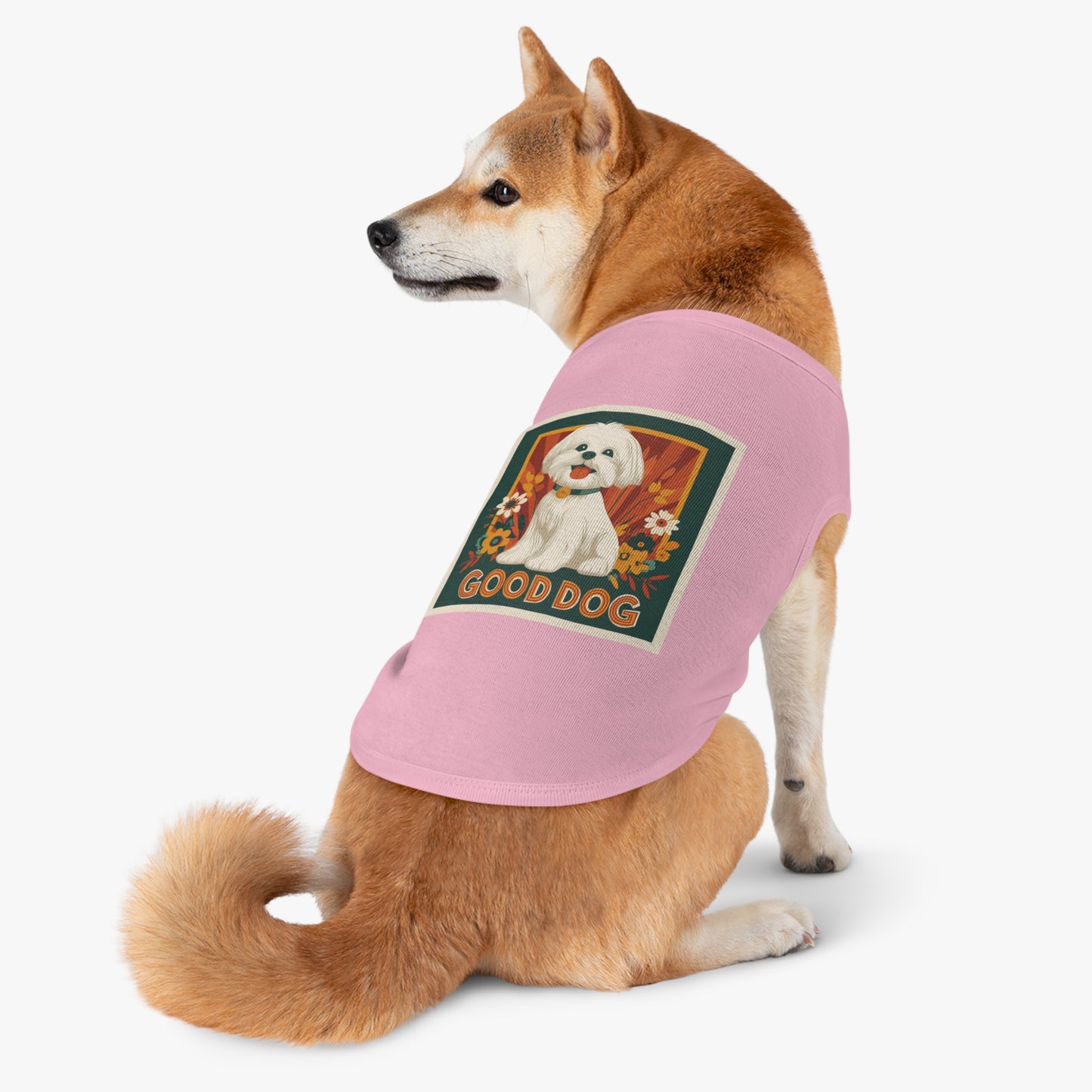 Good Dog Vintage Floral Tank — Pet Lover Gift Dog Mom | Root to Peak