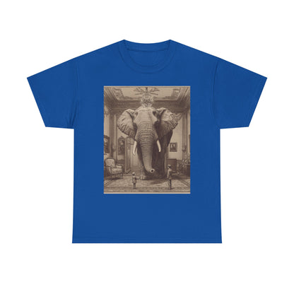 Elephant in the Room Graphic Tee — Funny Idiom Gift | Root to Peak