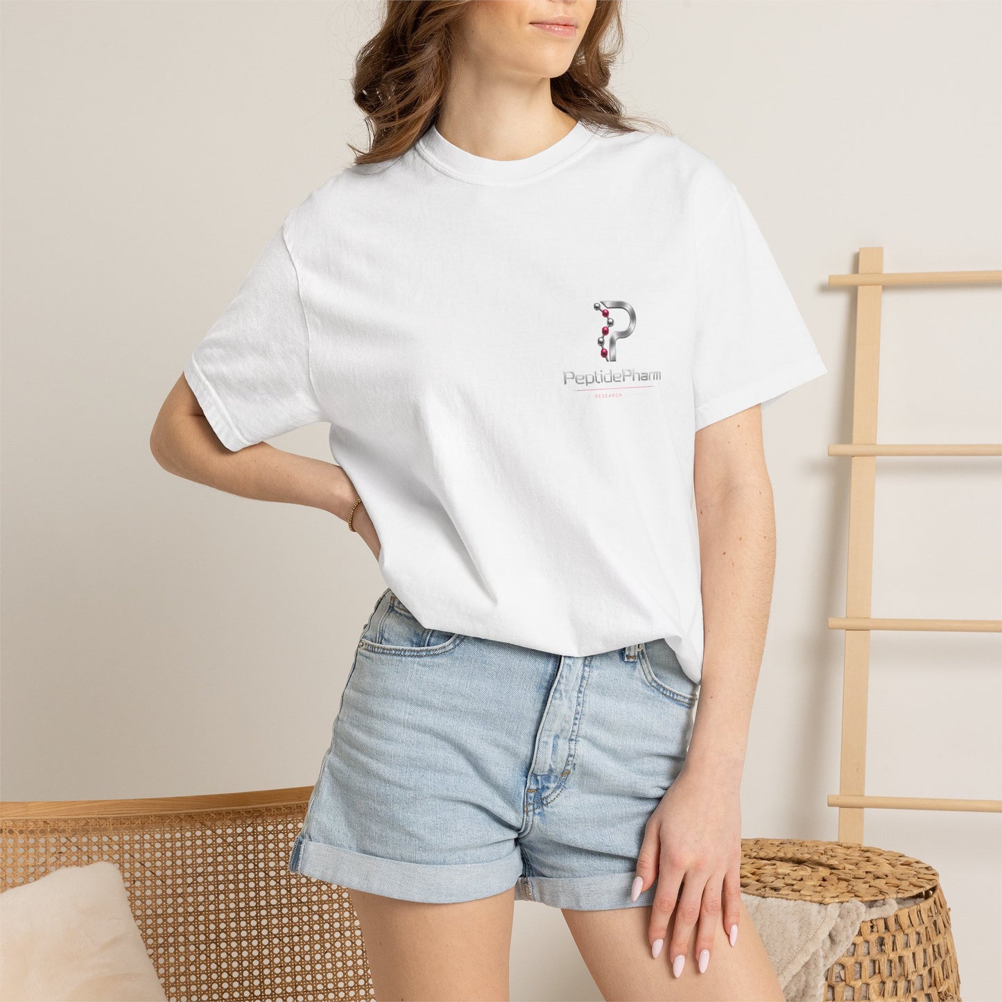Daniel QR PeptidePharm Unisex Garment-Dyed T-shirt