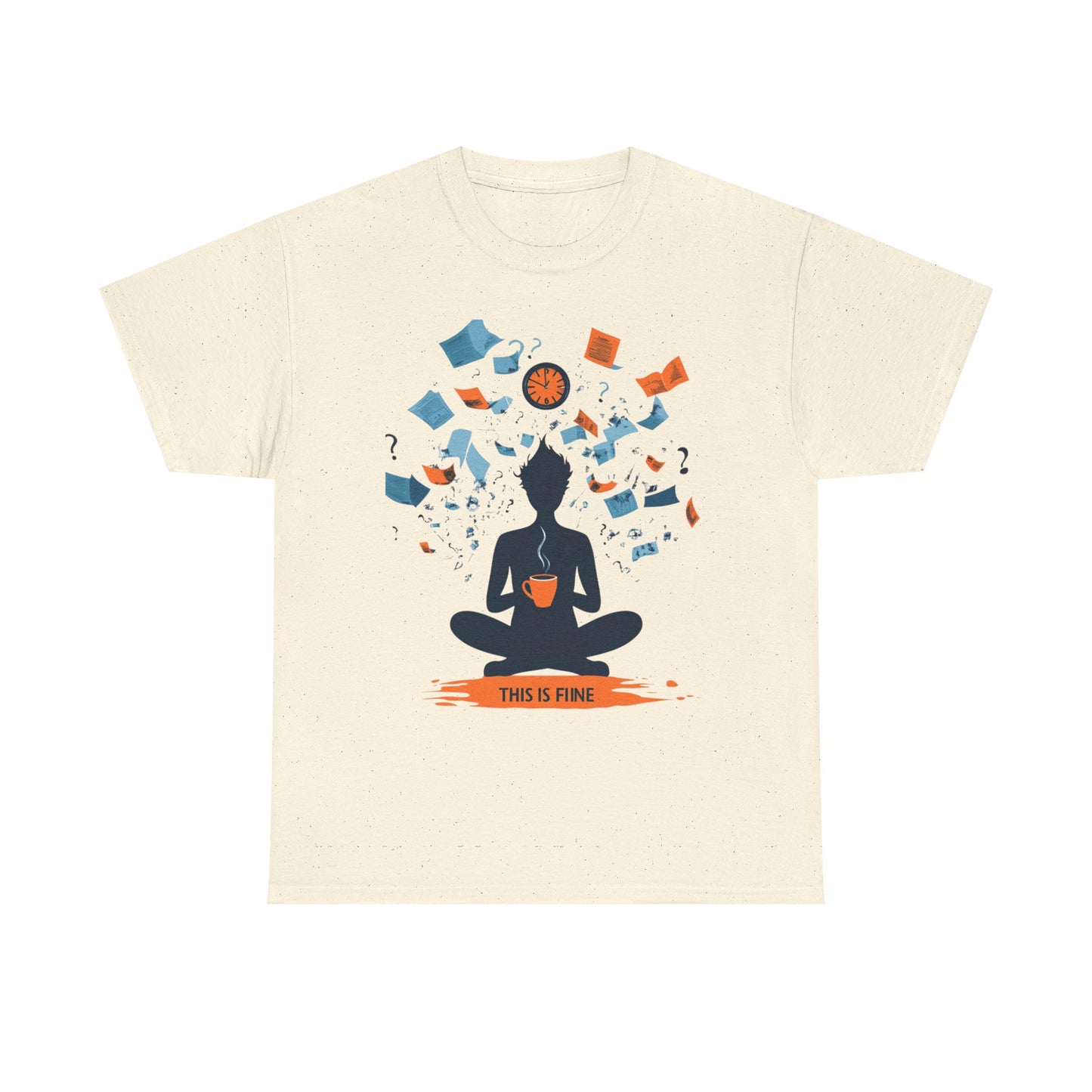 This Is Fine Graphic Tee — Funny Chaos Meme Internet Culture | Root to Peak