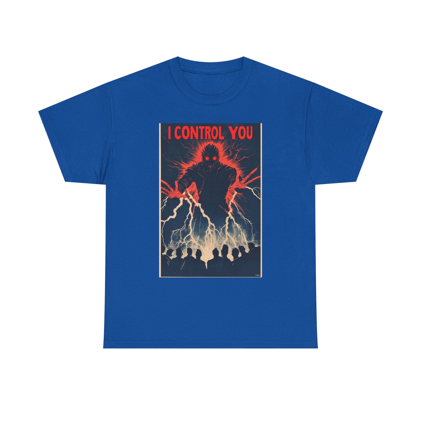 I Control You Graphic Tee — Mind Control Brainwave Art T-Shirt | Root to Peak