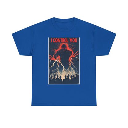 I Control You Graphic Tee — Mind Control Brainwave Art T-Shirt | Root to Peak