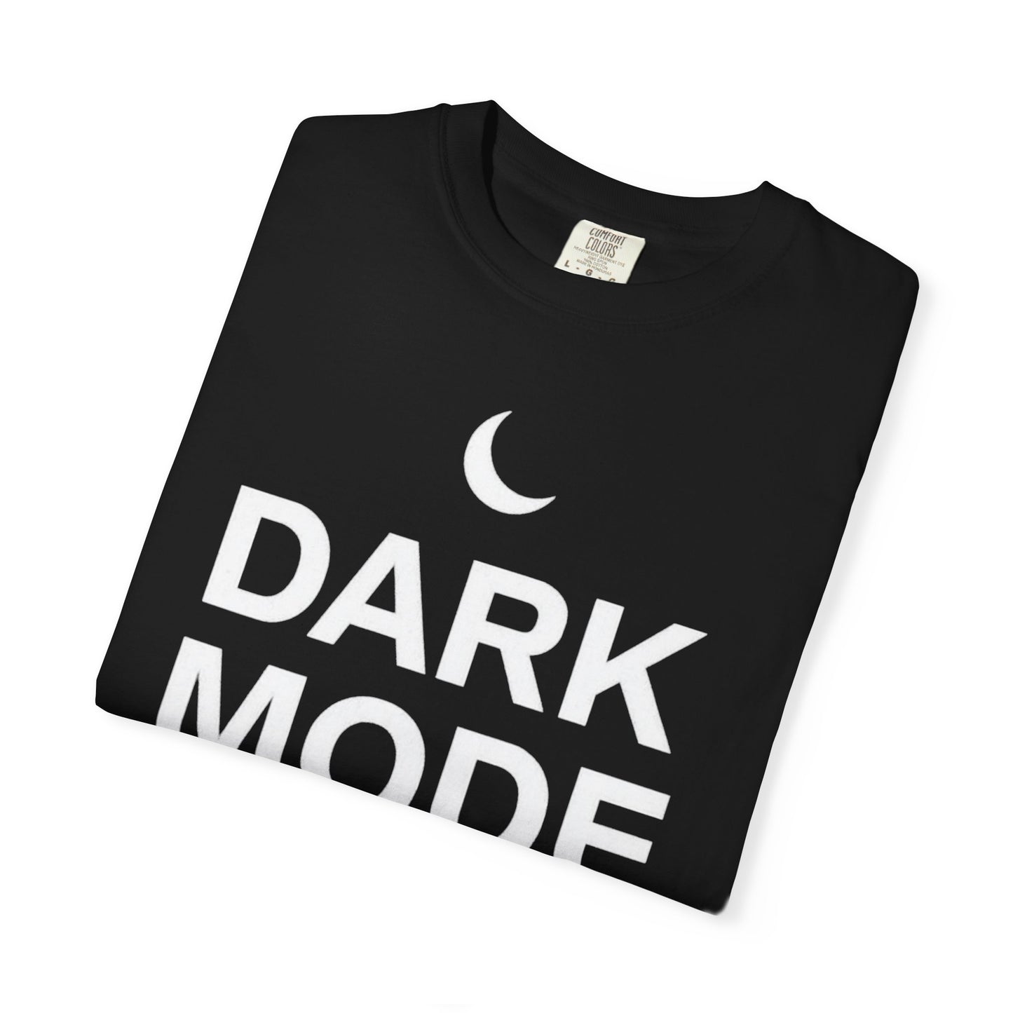 Dark Mode Moon Graphic Tee — Developer Night Owl Gift | Root to Peak
