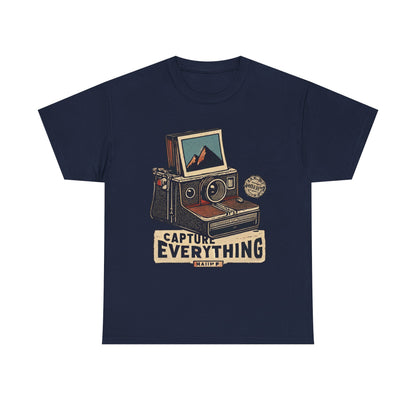 Capture Everything Camera Tee — Photographer Gift Vintage | Root to Peak