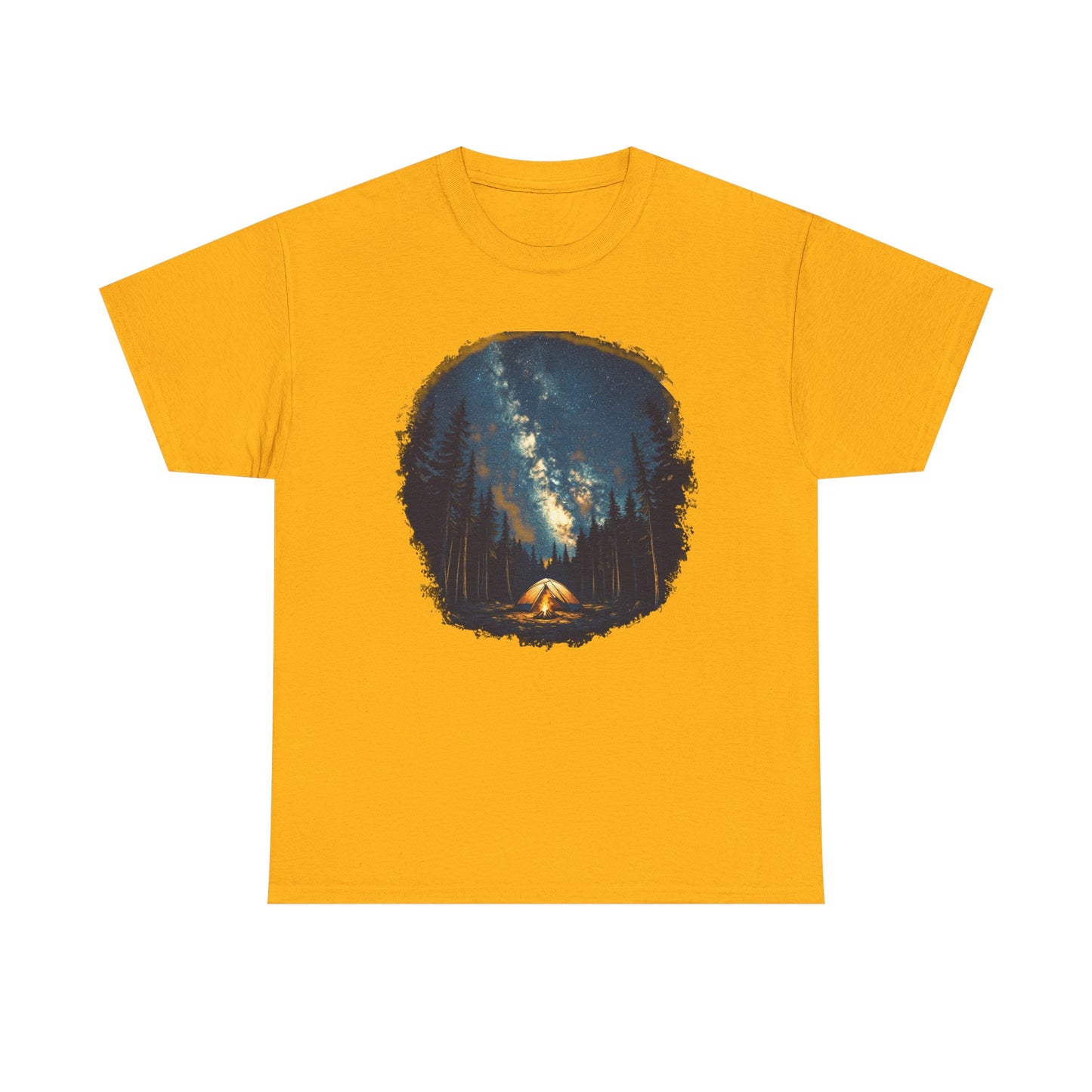 Camping Under the Stars Tee — Night Sky Milky Way Outdoor | Root to Peak