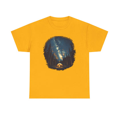 Camping Under the Stars Tee — Night Sky Milky Way Outdoor | Root to Peak