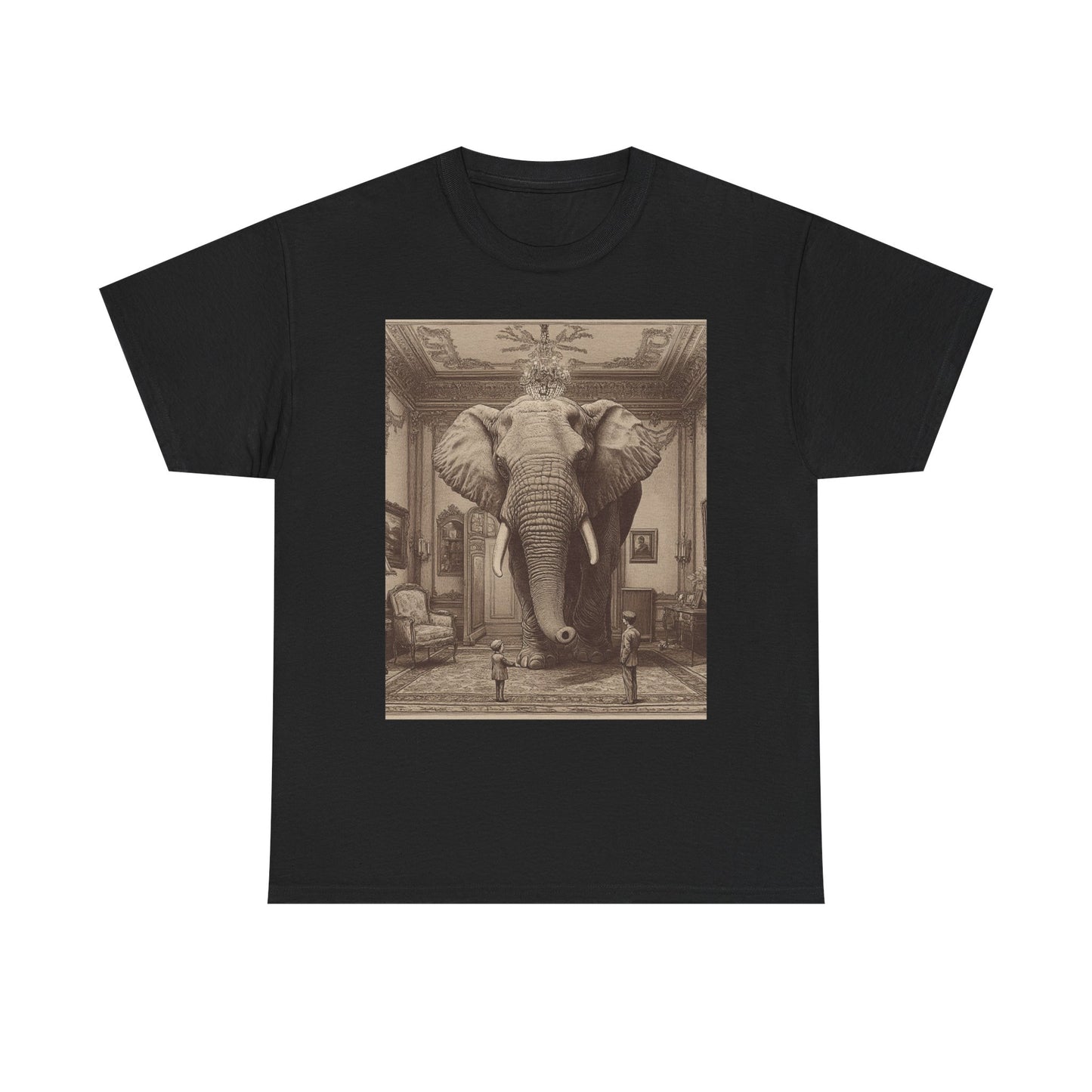 Elephant in the Room Graphic Tee — Funny Idiom Gift | Root to Peak