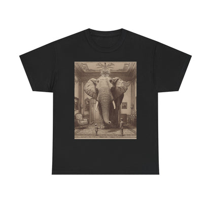 Elephant in the Room Graphic Tee — Funny Idiom Gift | Root to Peak