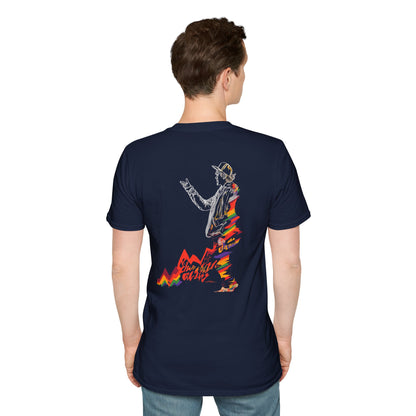 Stand Out Vaporwave Guitarist Tee — Retro Music Aesthetic | Root to Peak