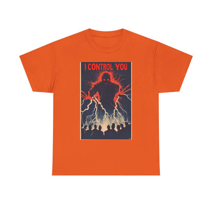 I Control You Graphic Tee — Mind Control Brainwave Art T-Shirt | Root to Peak