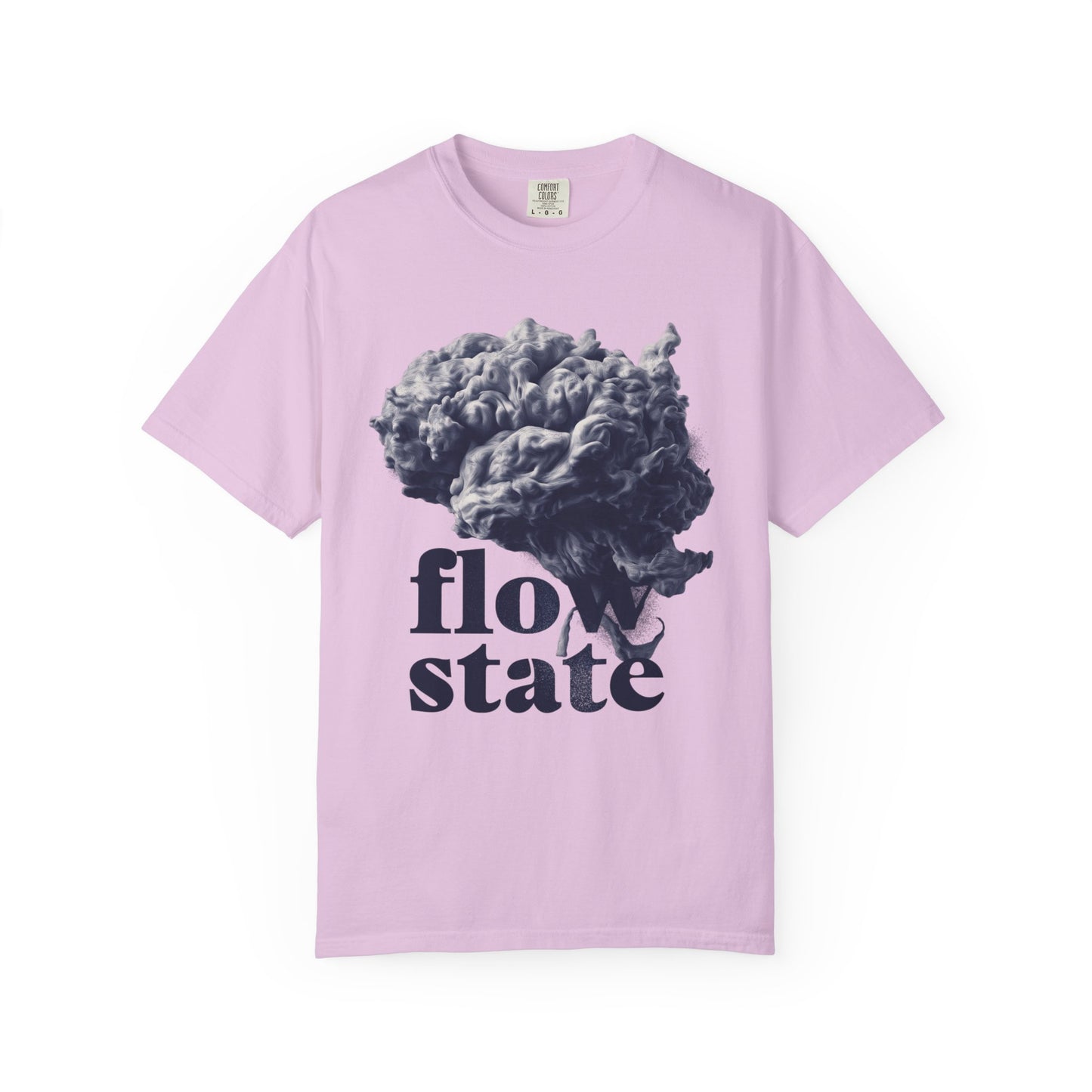 Flow State Smoke Brain Tee — Productivity Focus Graphic | Root to Peak