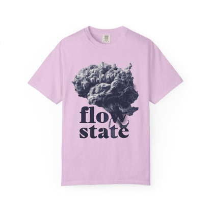 Flow State Smoke Brain Tee — Productivity Focus Graphic | Root to Peak