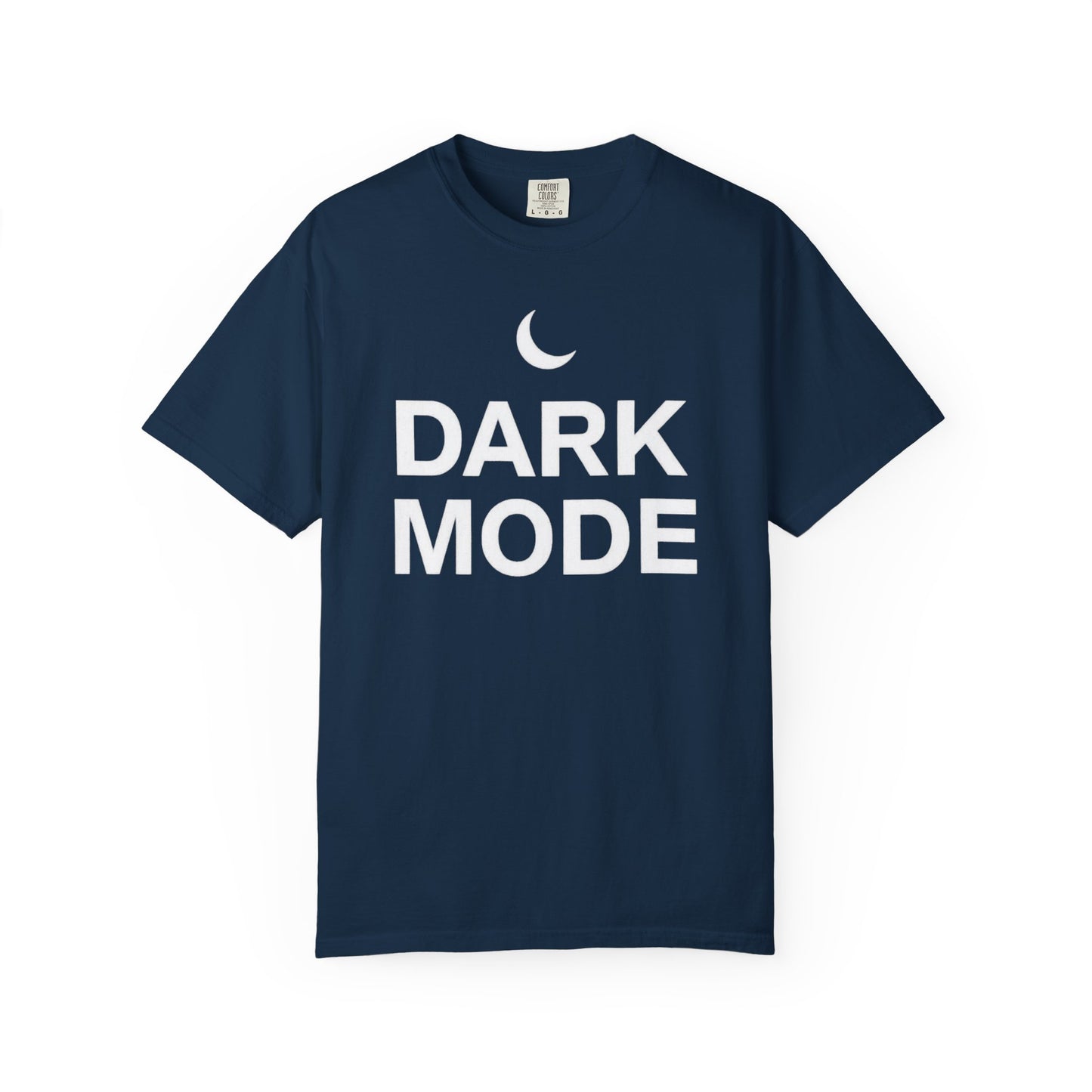 Dark Mode Moon Graphic Tee — Developer Night Owl Gift | Root to Peak