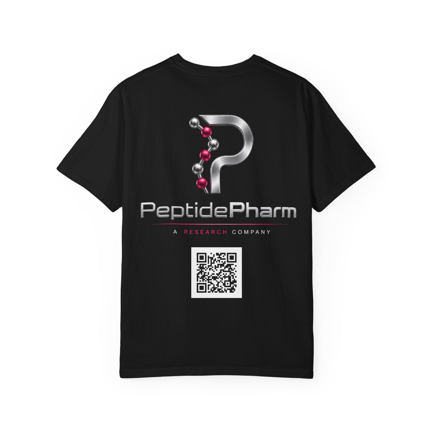 Daniel QR PeptidePharm Unisex Garment-Dyed T-shirt