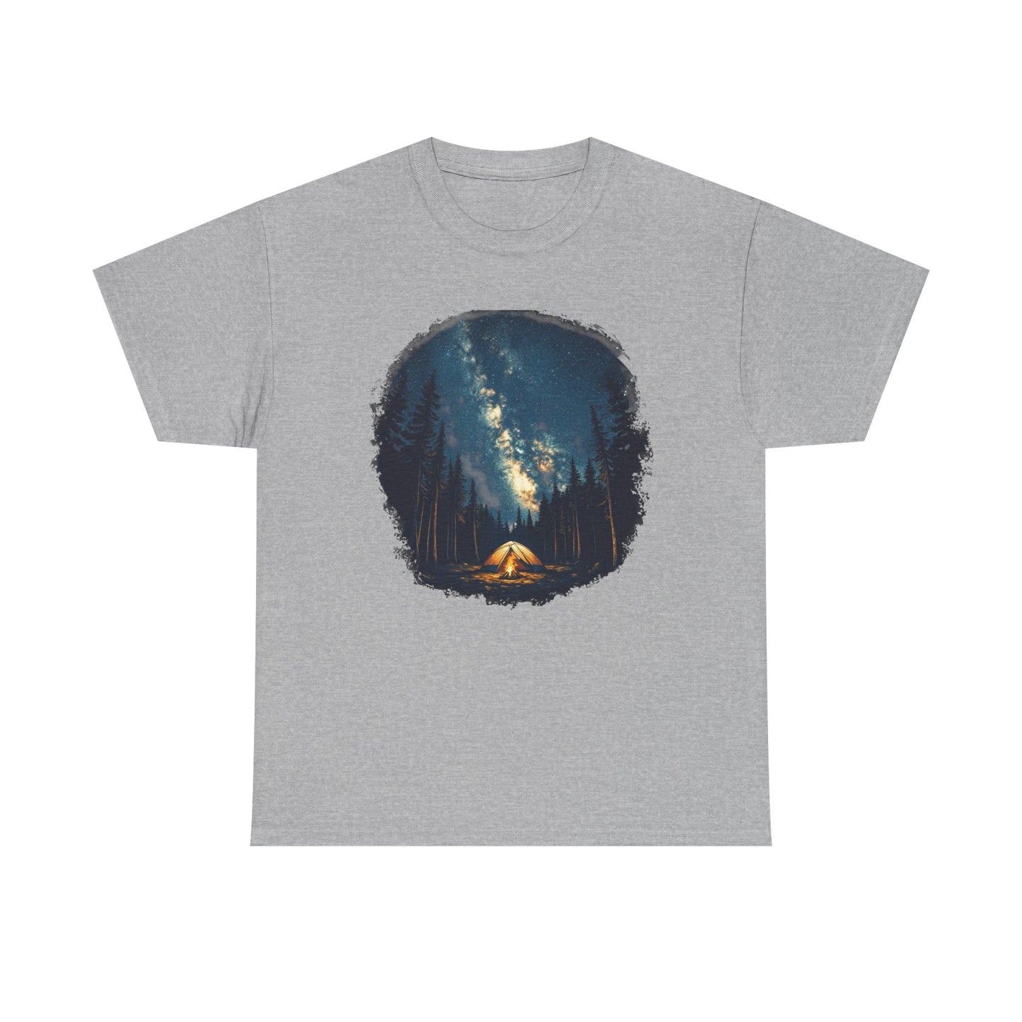 Camping Under the Stars Tee — Night Sky Milky Way Outdoor | Root to Peak