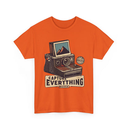 Capture Everything Camera Tee — Photographer Gift Vintage | Root to Peak
